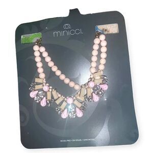 Minicci statement necklace